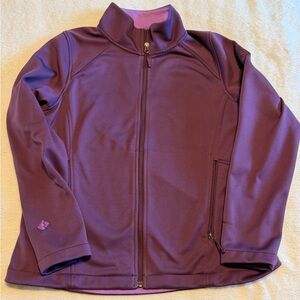 The North Face Apex Softshell Jacket Women’s Large Burgundy Windwall